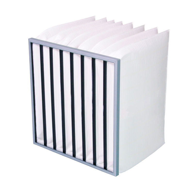 EU2 EU3 EU4 Primary Synthetic Fiber Meltblown Pocket Air Filters